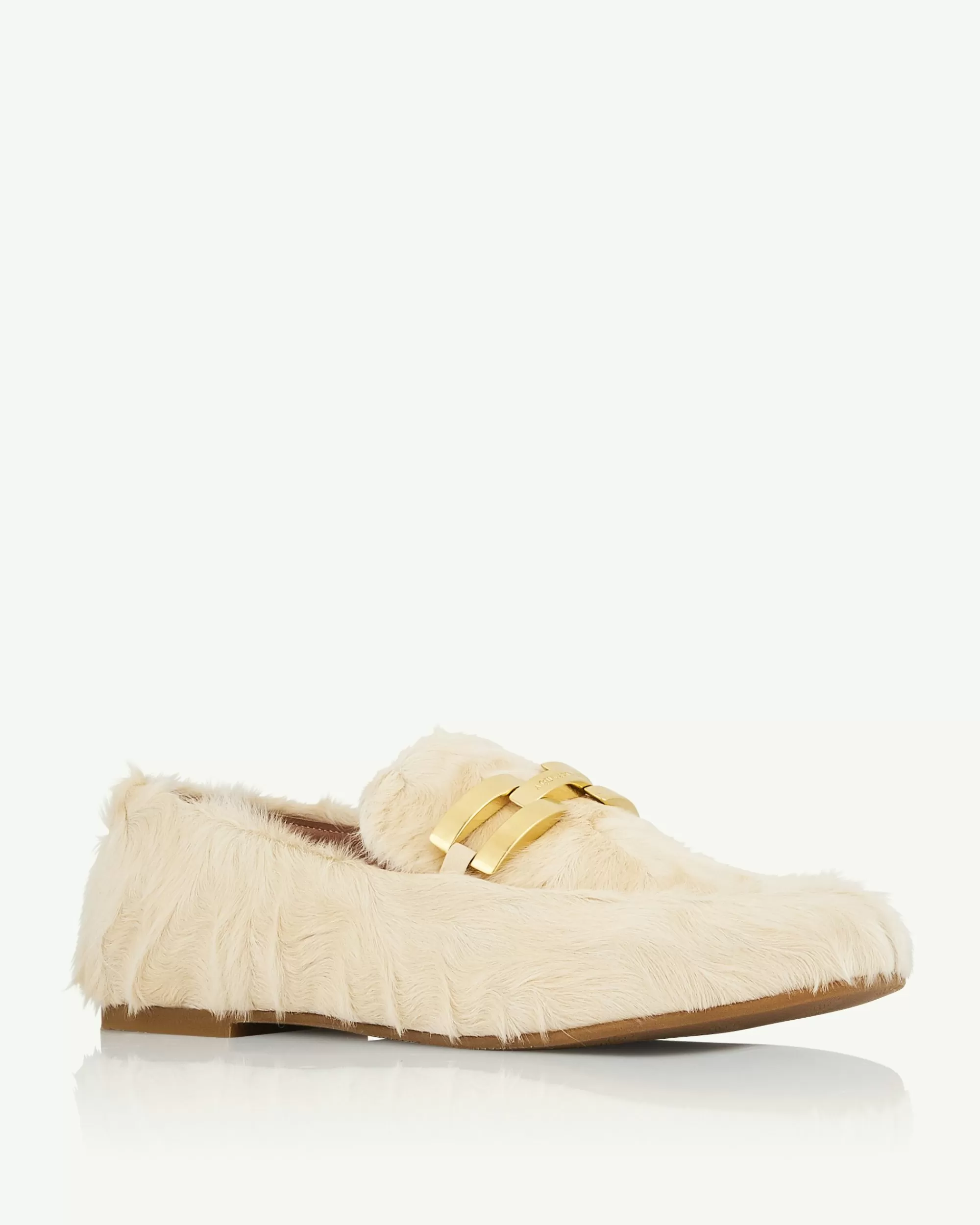Aquazzura Furry Brandi Mocassin | Flats