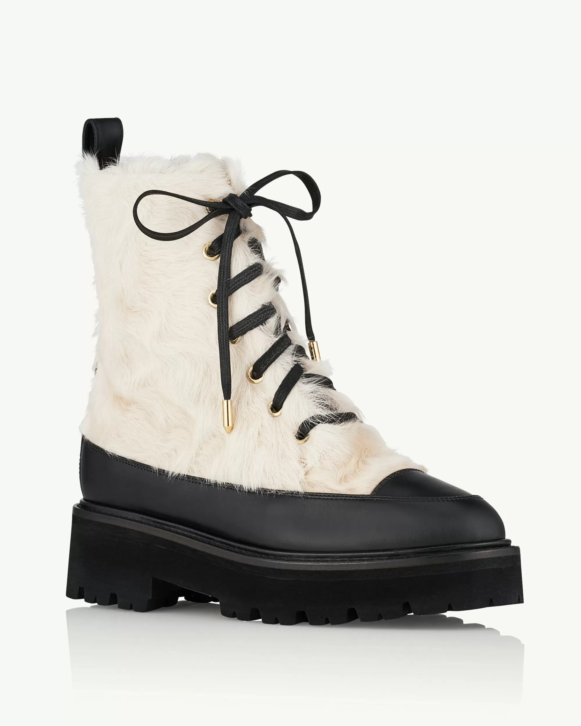 Aquazzura Furry Combat Bootie 20 | Booties