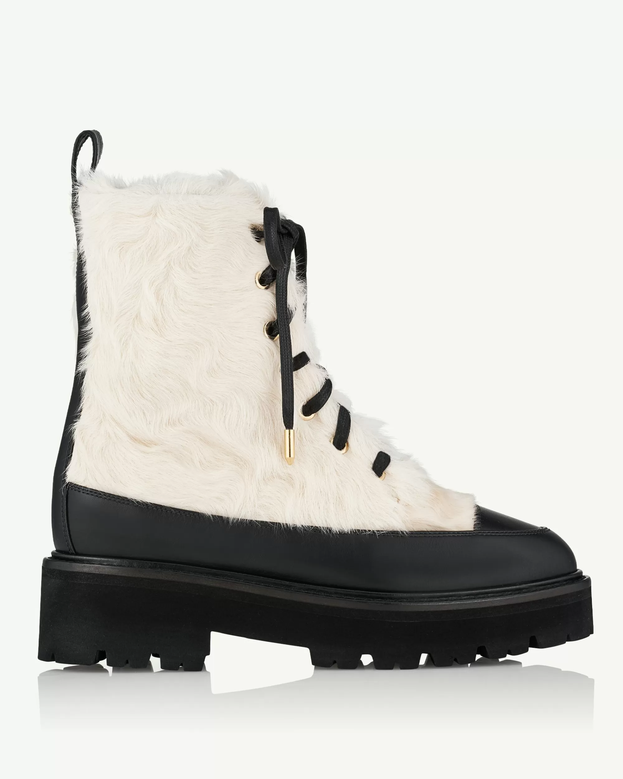 Aquazzura Furry Combat Bootie 20 | Booties