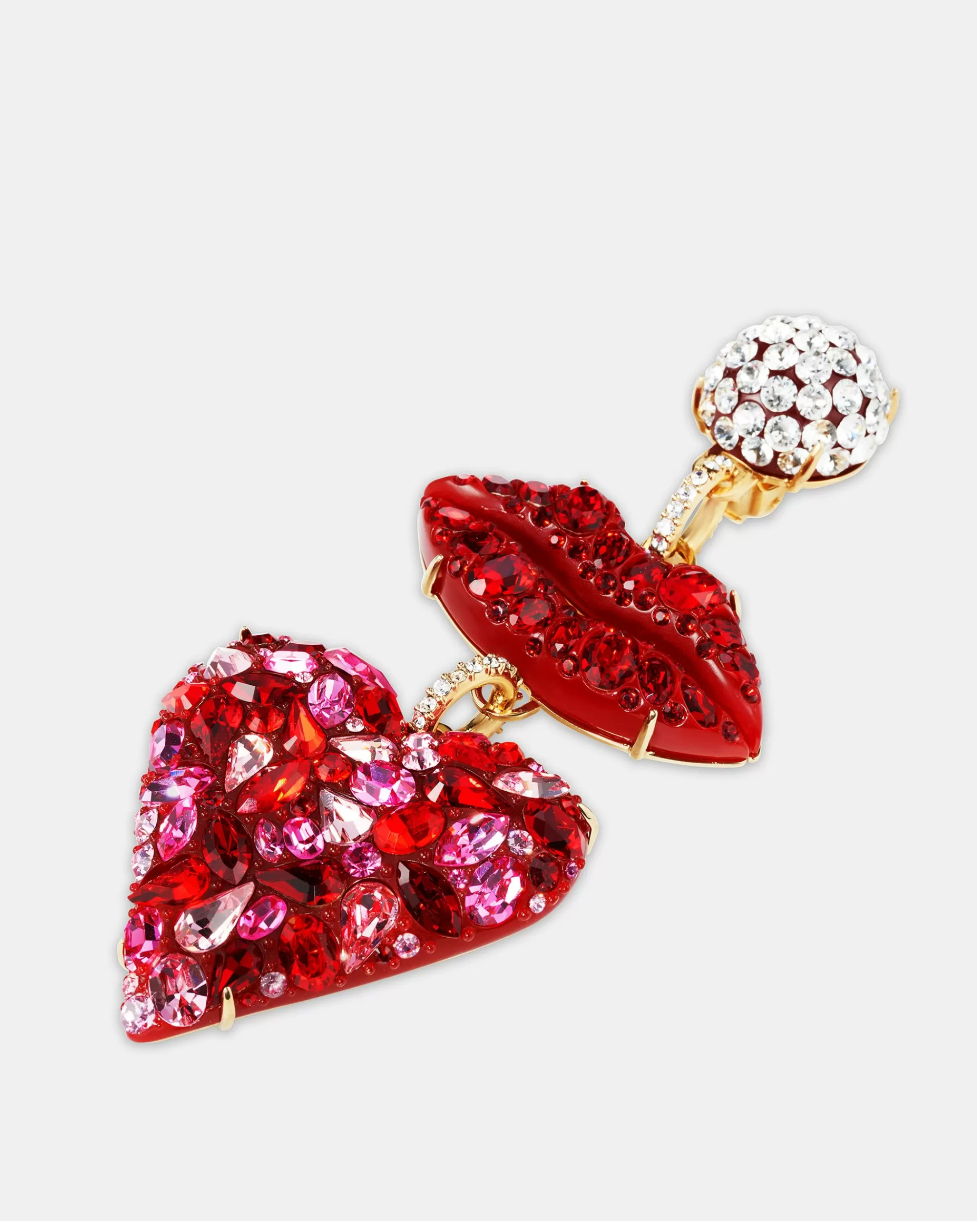 Aquazzura Kiss Me Heart Earrings | Jewelry