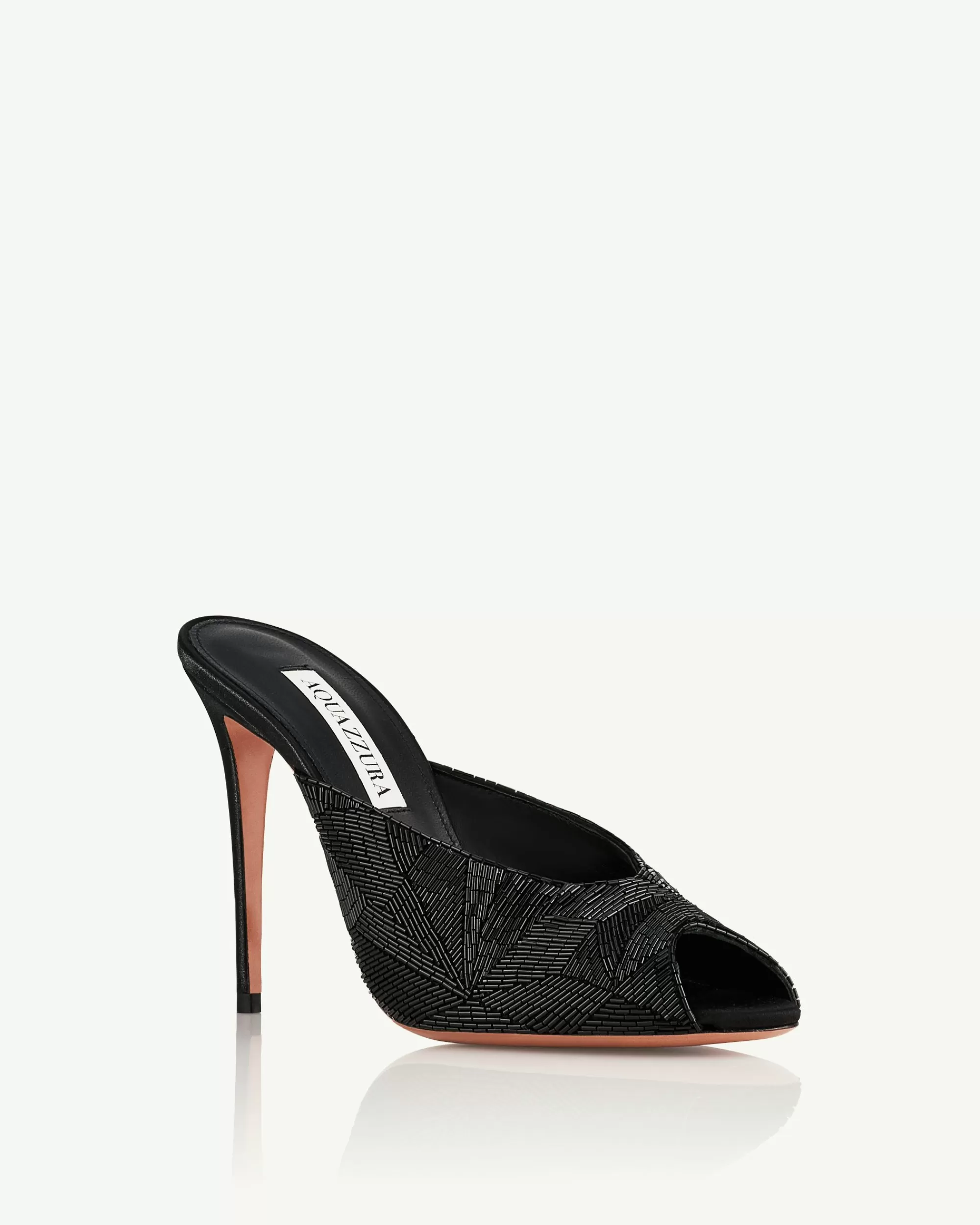 Aquazzura La Nuit Mule 105 | Sandals | Slides & Mules