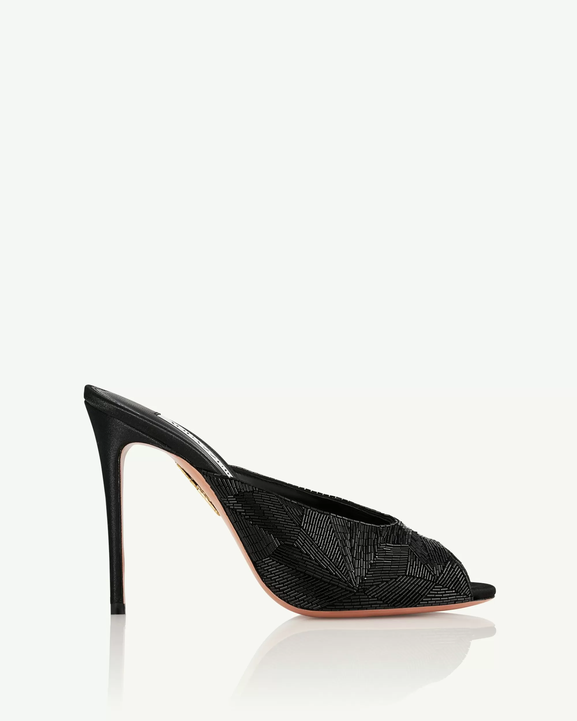 Aquazzura La Nuit Mule 105 | Sandals | Slides & Mules