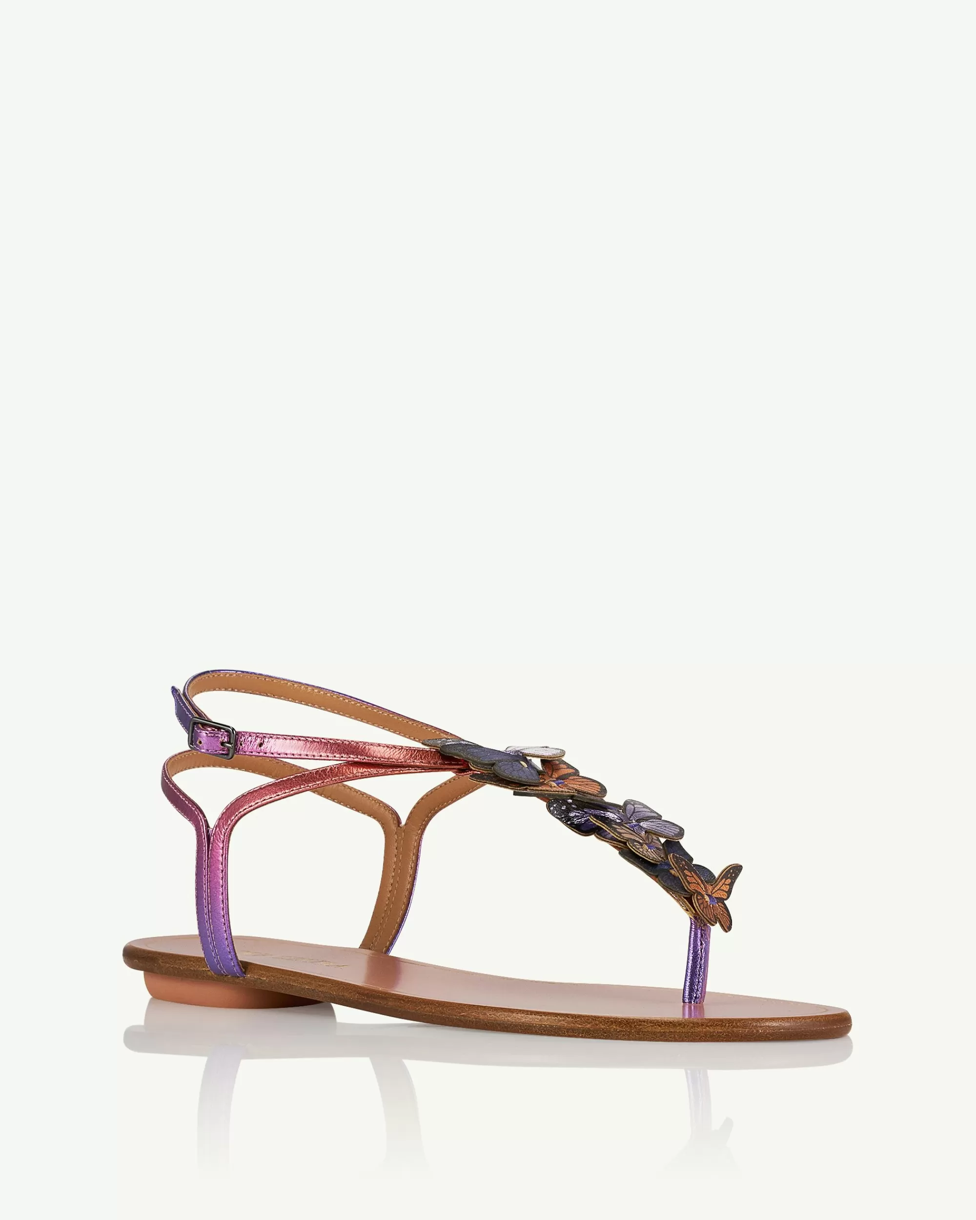 Aquazzura Papillon Sandal Flat | Sandals | Flats