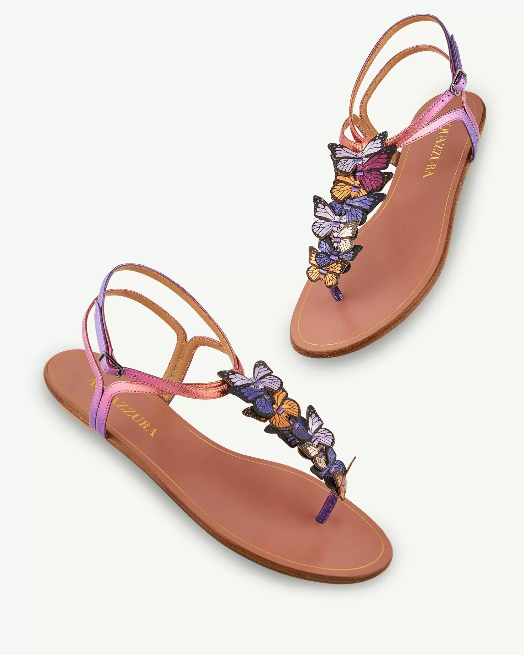 Aquazzura Papillon Sandal Flat | Sandals | Flats