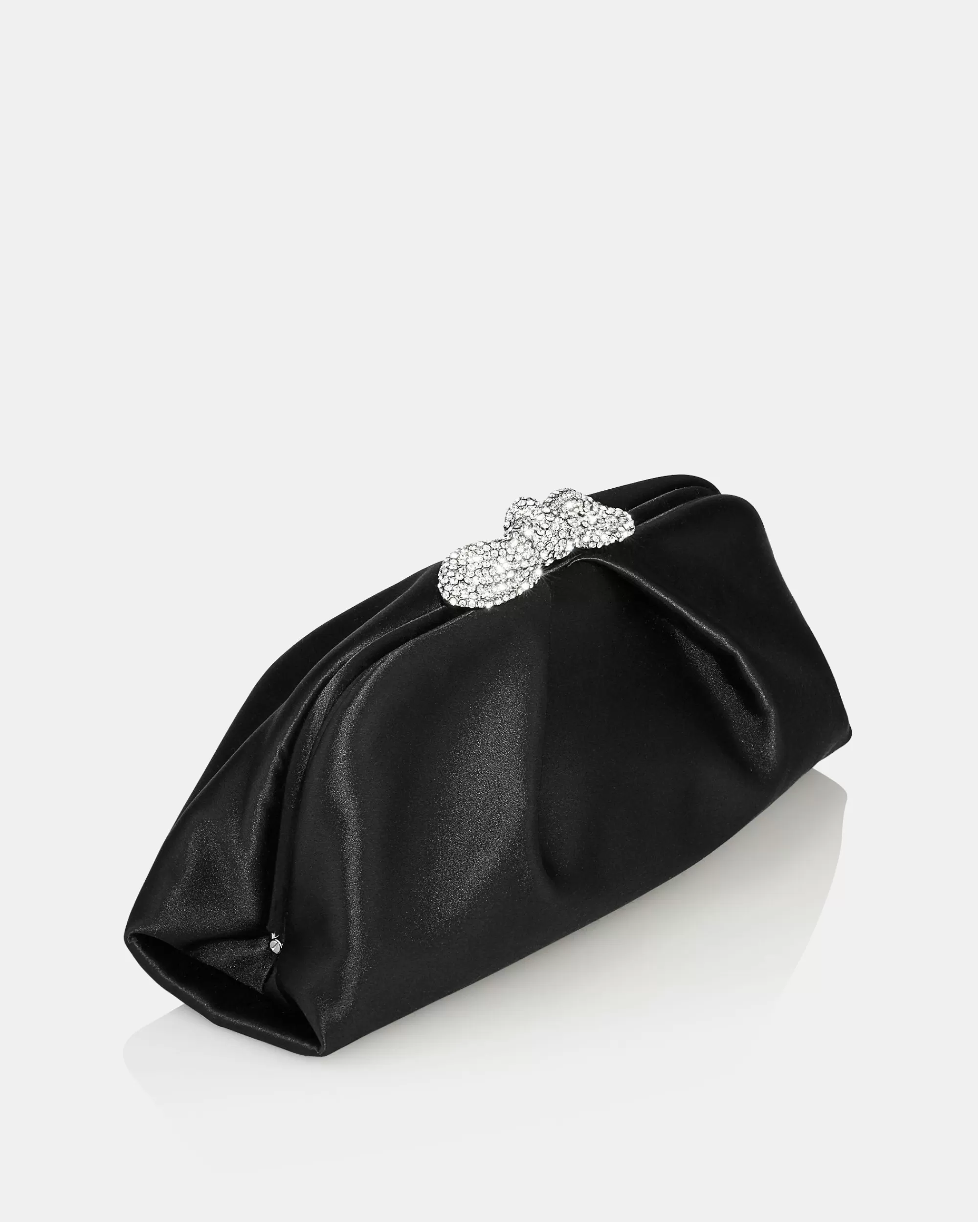Aquazzura Very Bow Tie Crystal Clutch | Clutch Bags